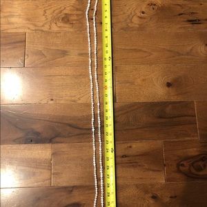 31” cultured pearl necklace